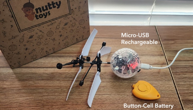 Picture 4 of Cyber Flyer Disco Orb Microcopter with Remote