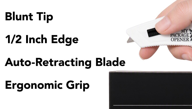 Picture 2 of Package Opener Keychain: Safer Box Cutter Alternative