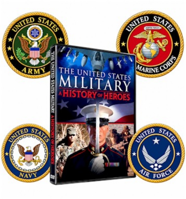 Picture 1 of The United States Military: A History of Heroes DVD