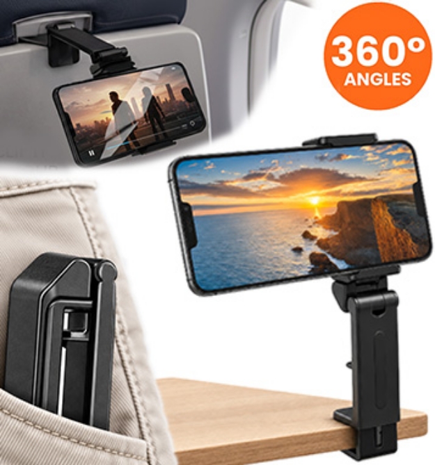 Picture 1 of 360 Degree Universal Phone Holder With Table Clamp