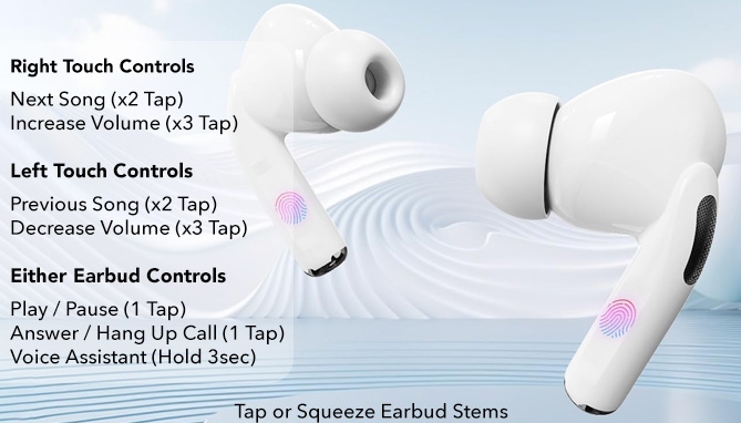 Picture 3 of True Wireless Earbuds Pro with Charging Case