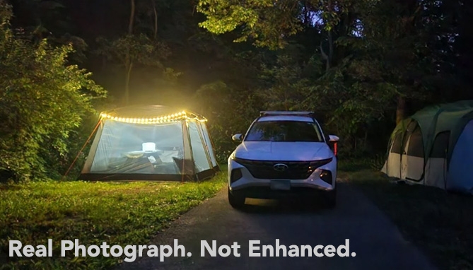 Picture 6 of Camping String Lights: The Ultimate Outdoor 4-in-1 Light