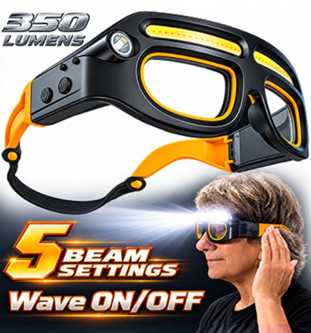 Picture 1 of WaveLight Pro Rechargeable Work Glasses