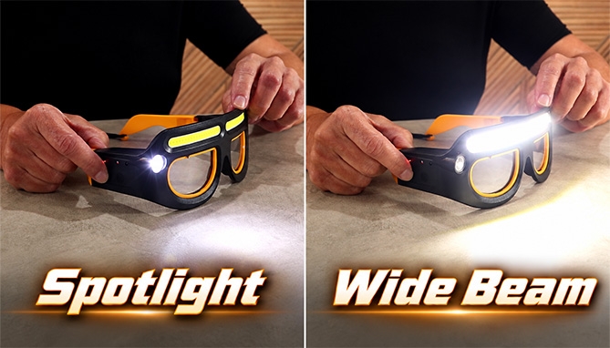 Picture 3 of WaveLight Pro Rechargeable Work Glasses