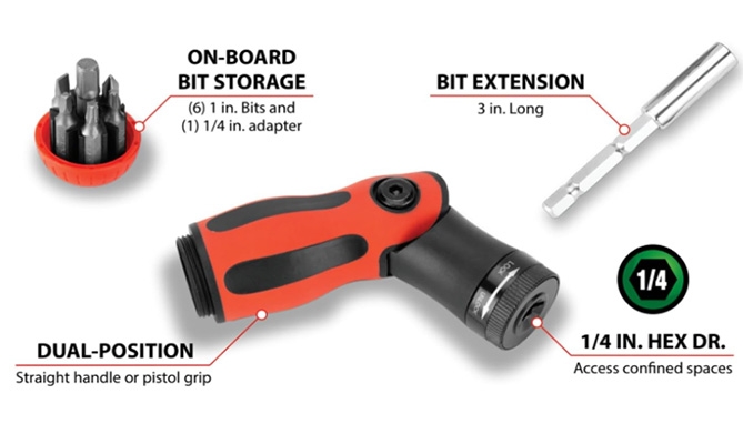 Picture 4 of 2-in1 Multi-Saw and Angled Bit Driver