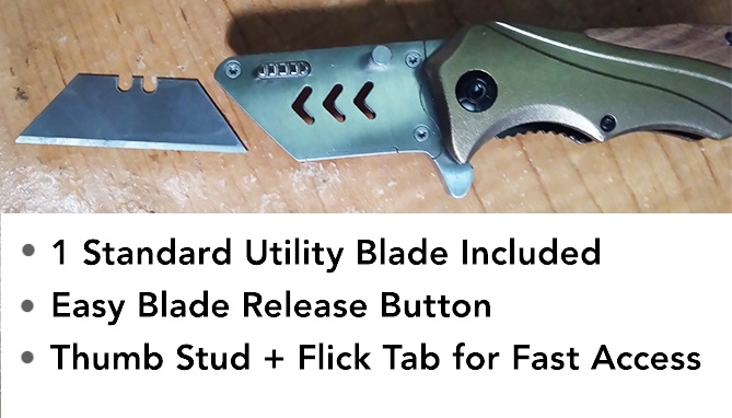 Picture 4 of 2-Piece Hardwood Knife Set | Pocket & Utility Knives